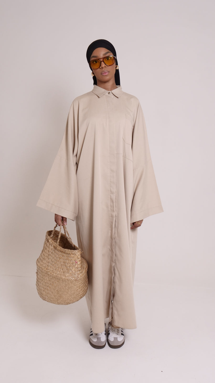 La robe Yaomi Beige