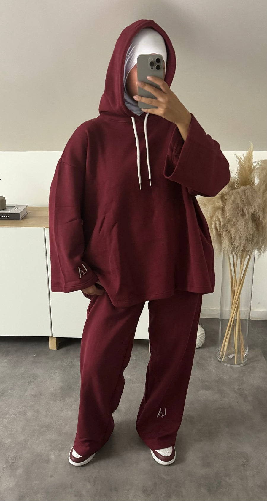 Hoodie TechPack Bordeaux