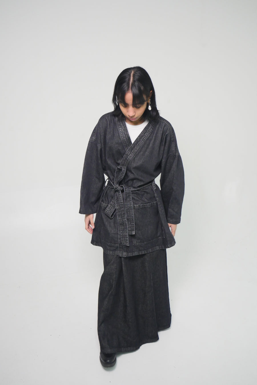 Kimono Shanghaï Noir (expédition a partir du 5/11)