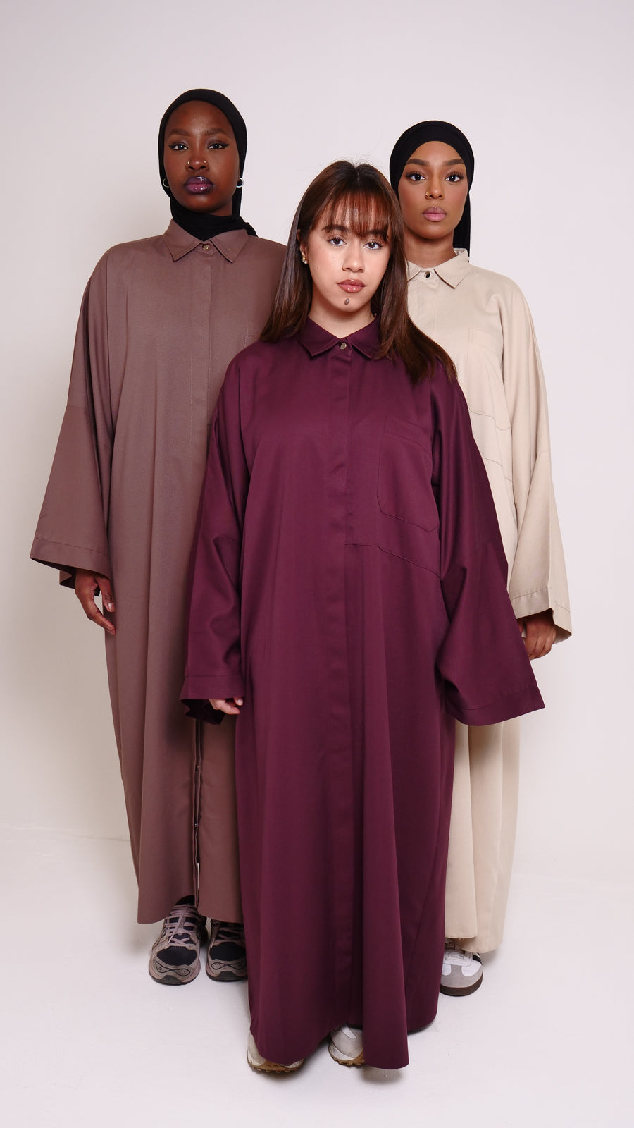 La robe Yaomi Aubergine