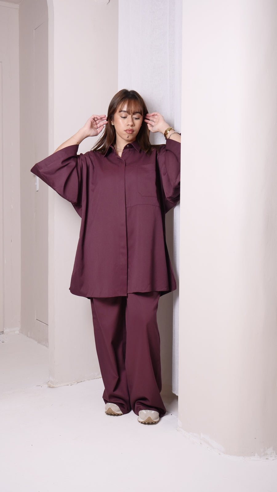 L’ensemble Yaomi (pant) Aubergine