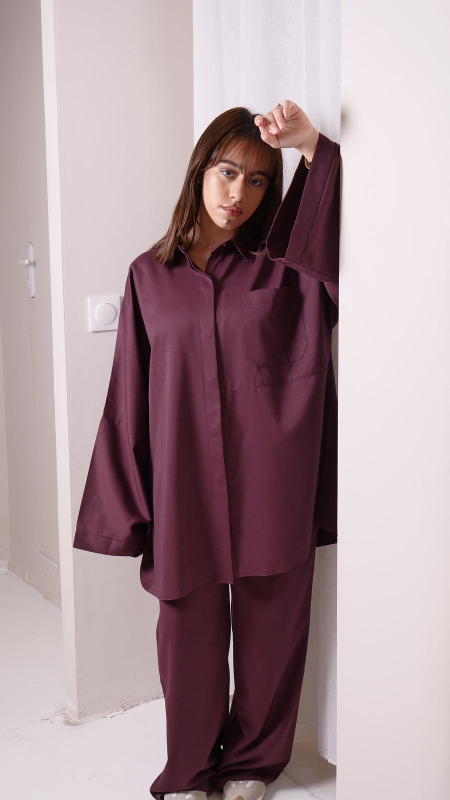 L’ensemble Yaomi (pant) Aubergine