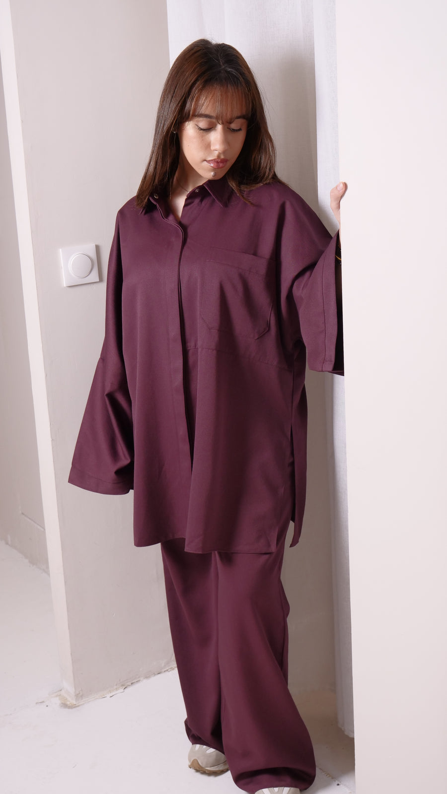 L’ensemble Yaomi (pant) Aubergine