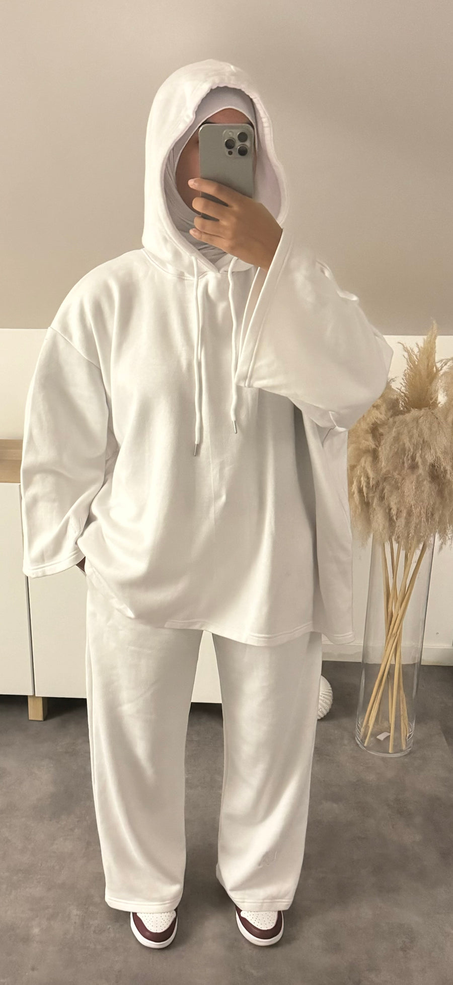 Hoodie TechPack Blanc