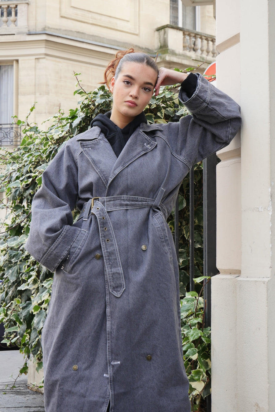 Trench Jakarta Gris