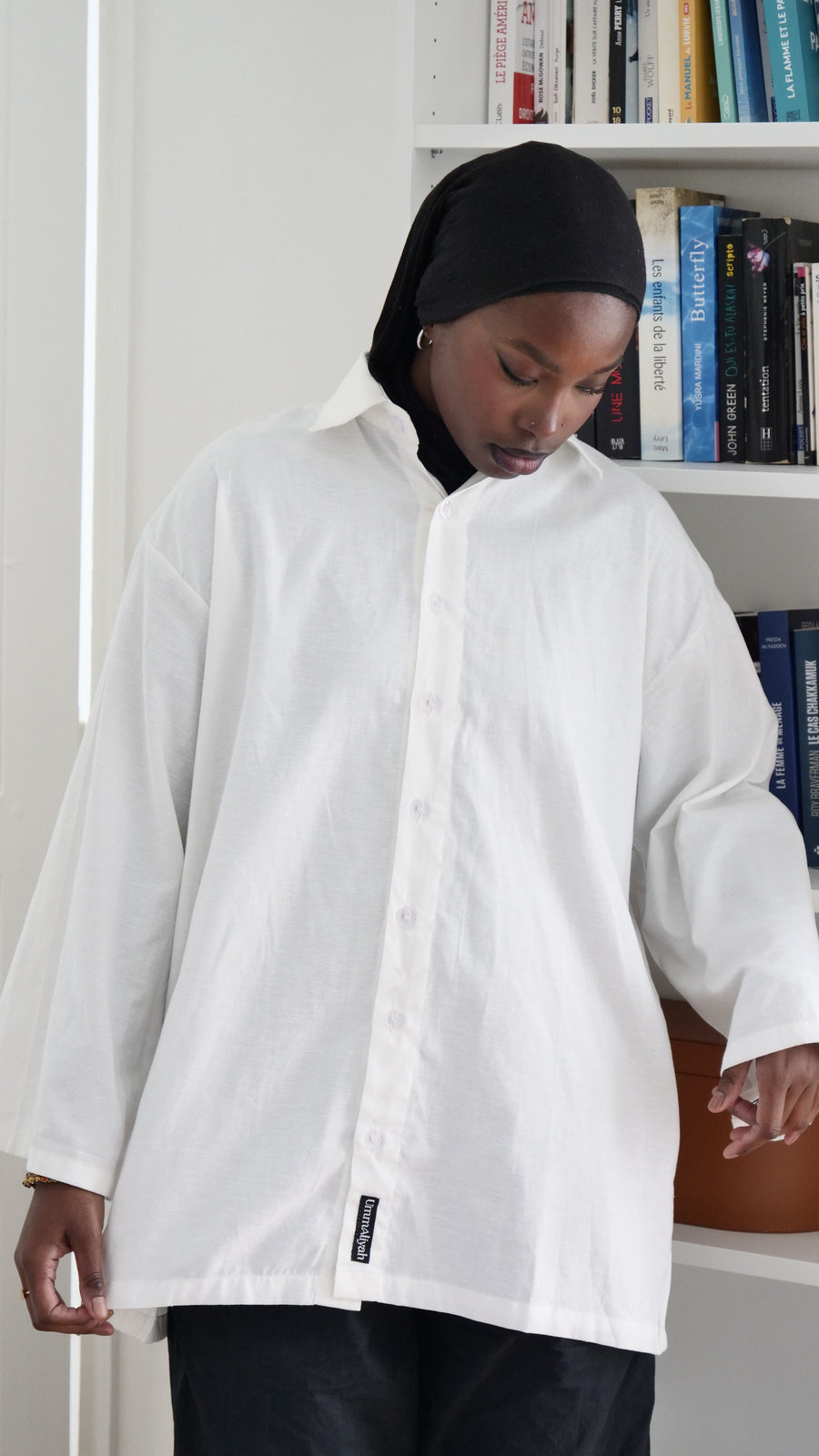 Chemise courte Taïka Blanche