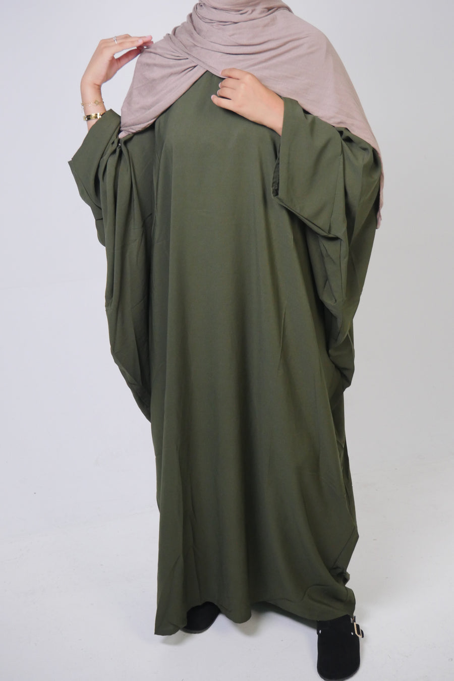 Abaya Nigeria olive