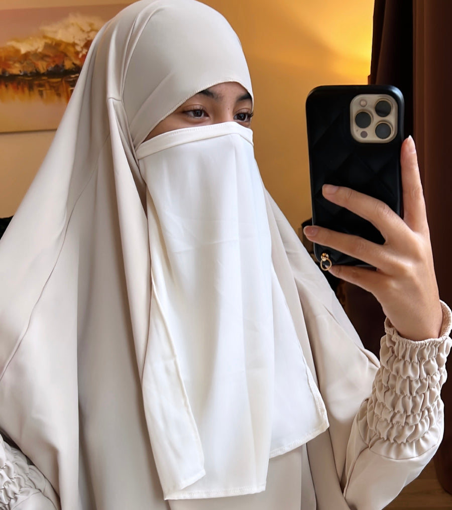 niqab beige